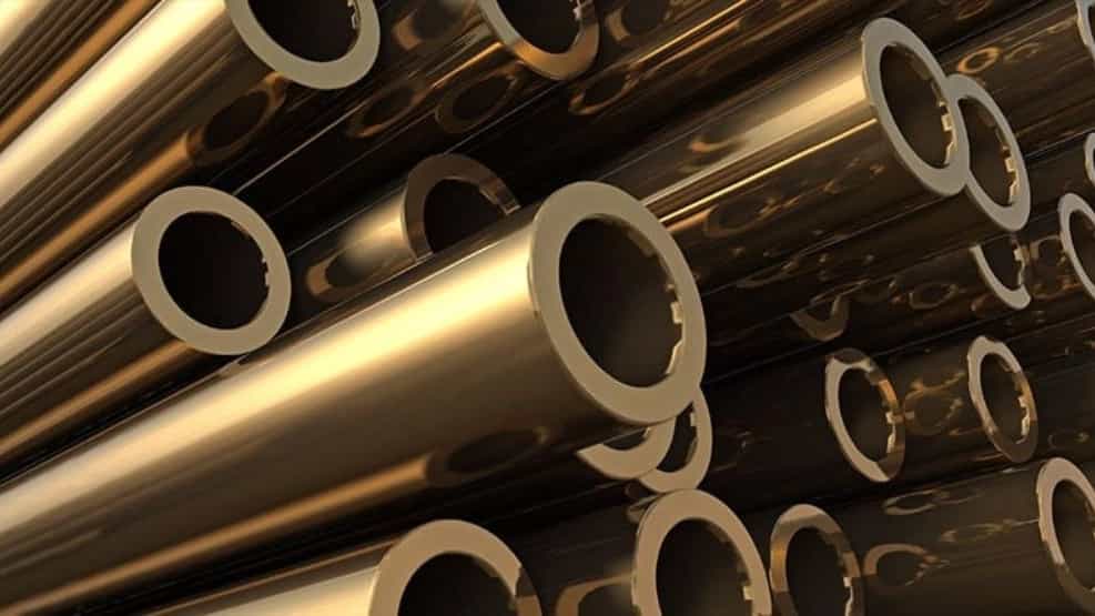 Sale of bronze phosphorus pipes and sheets in Tehran