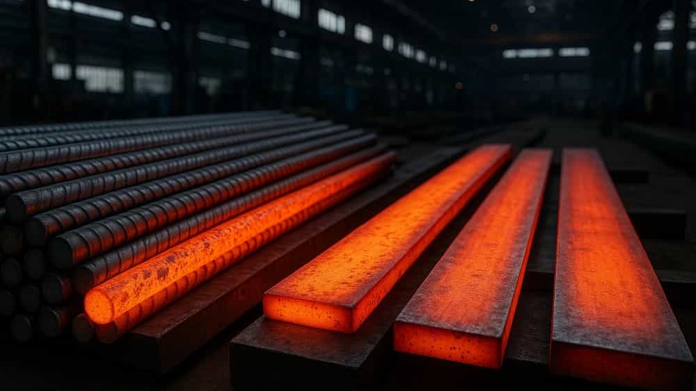 Sale of rebar and hot strap in Tehran